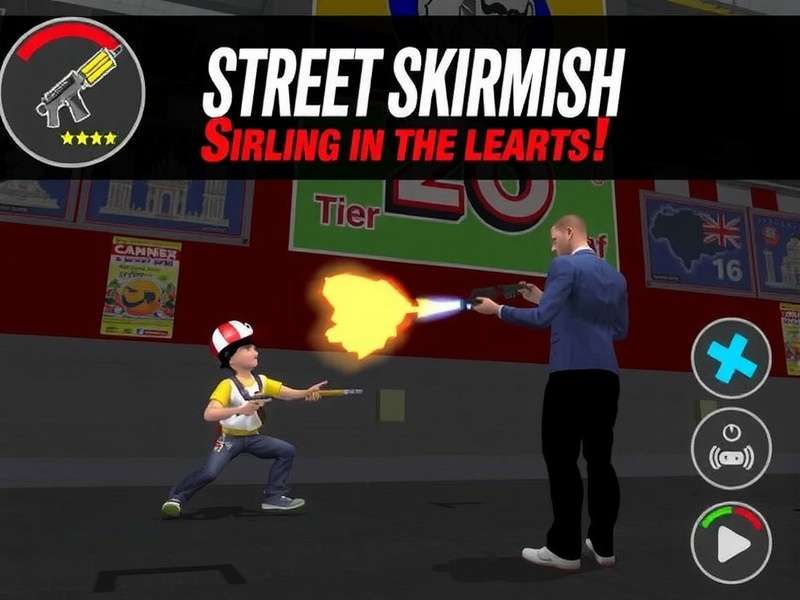 Street Skirmish Gameplay Screenshot