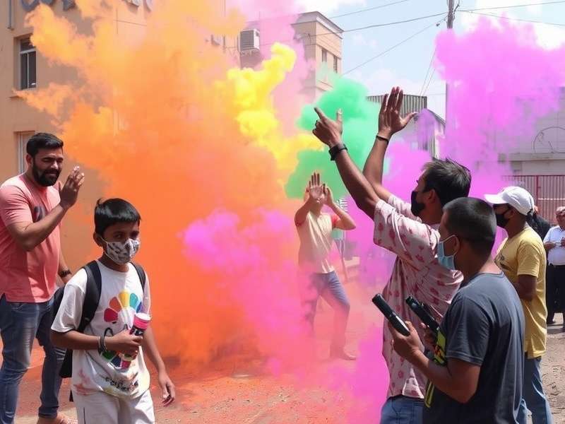 Street Skirmish Holi Event